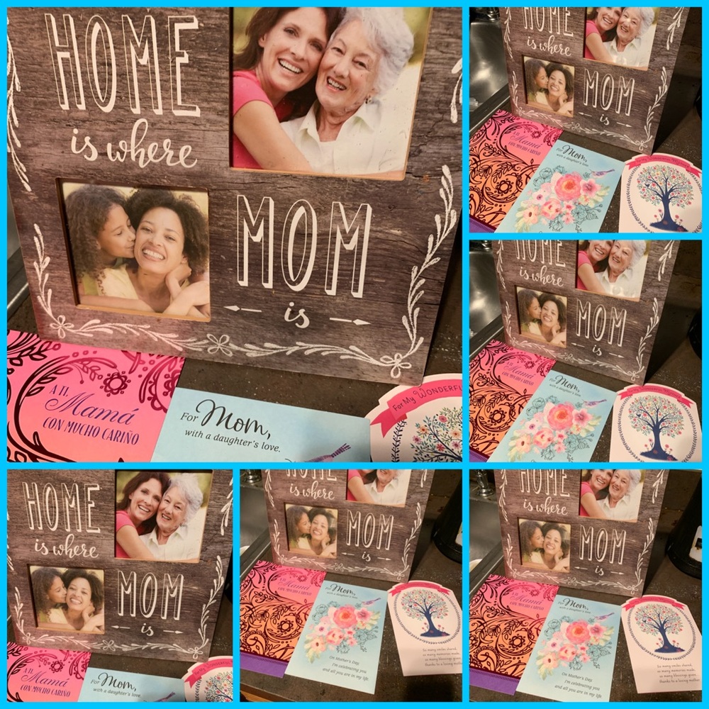 Mother’s Day picture frame with card